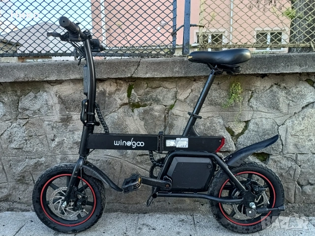 Електрическо колело 14 цола сгъваемо леко и удобно с ляти капли , снимка 13 - Велосипеди - 54102531