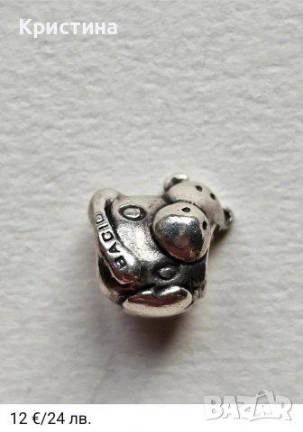 Неоригинални сребърни талисмани, снимка 10 - Гривни - 54204455