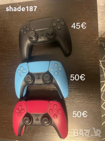 Джойстици и зарядни за ps5 