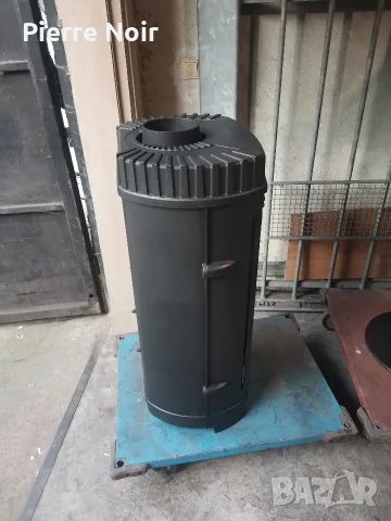 Френска чугунена печка 10kW , снимка 5 - Камини - 55480280