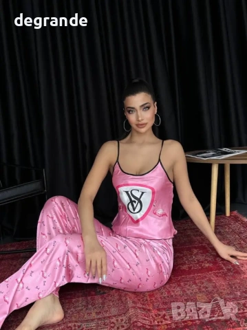 🎀Дамски Комплект спално бельо🎀Victoria's Secret🎀 100% сатен
