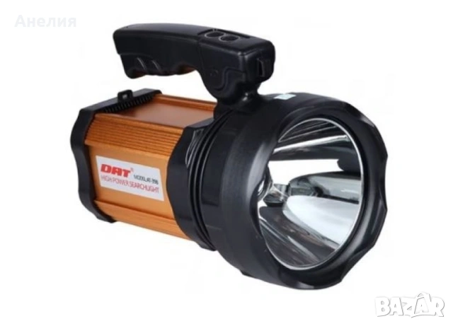 Мощен акумулаторен прожектор DAT AT-398 FL43, снимка 6 - Други - 54046656