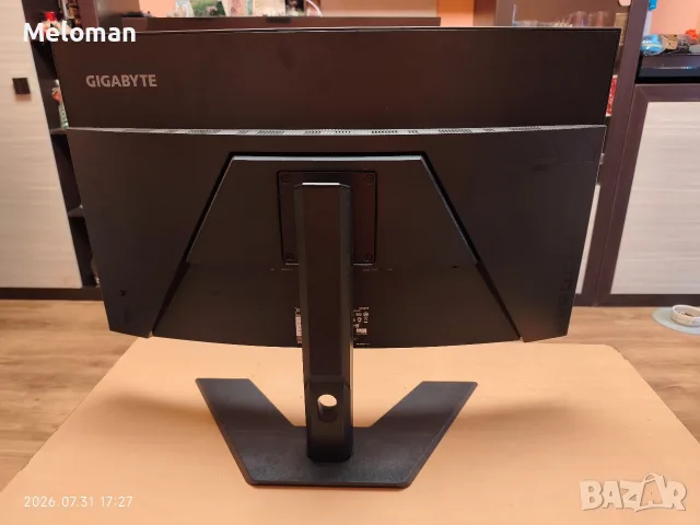 Продавам геймърски монитор Gigabyte G32OC / 31.5" / VA / QHD 2560 x 1440 / 165Hz, снимка 3 - Монитори - 55612859