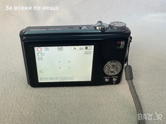 Цифров фотоапарат Panasonic LUMIX DMC-TZ6 , 10.1MP , 12 ZOOM , Panasonic DMC-TZ6, снимка 10 - Фотоапарати - 54861722