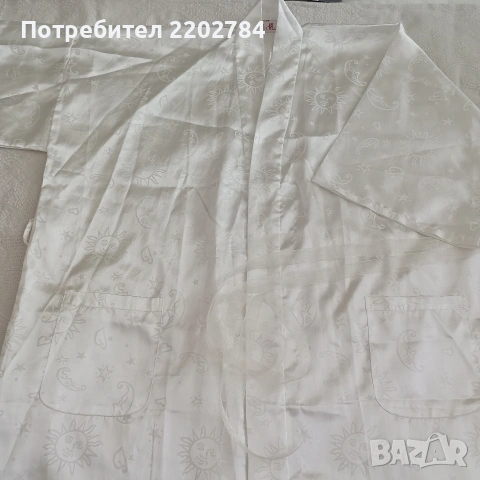 Дамски халати естествена коприна,халат., снимка 5 - Нощници - 51783216