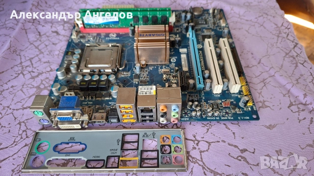 Дънна платка Gigabyte GA-73PVM-S2H, снимка 2 - Дънни платки - 55160093
