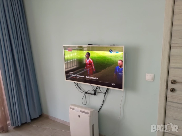 LG 43UQ76903LE 43 4K UHD IPS Smart TV, White (бял), Magic Remote, webOS, Отлично Състояние, снимка 2 - Телевизори - 54442683