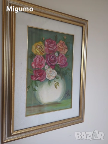 картина рози, оригинална