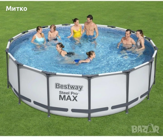 Басейн сглобяем 305/76см Bestway НОВ Гаранция 2год.от склад