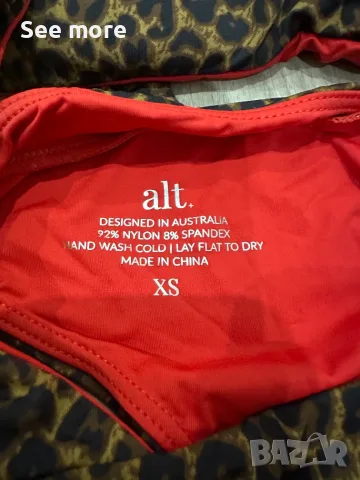 Alt. Australia Ефектен цял бански XS, снимка 6 - Бански костюми - 54052982