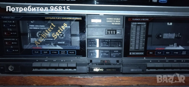 Двукасетъчен дек Sanyo 