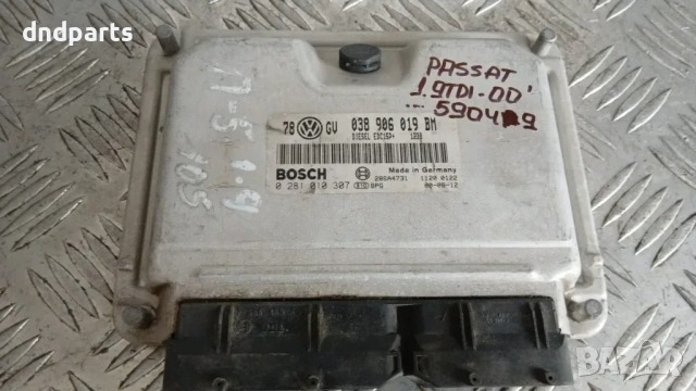 Компютър VW Passat 1.9 TDI 2000 038906019BM 0281010307