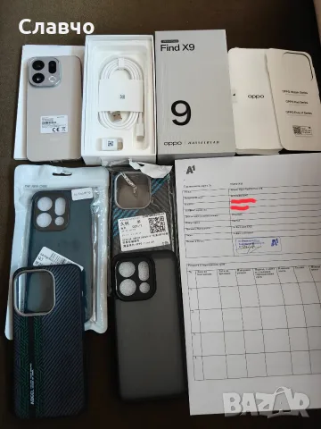 Oppo Find X9 12/512 с гаранция,като нов