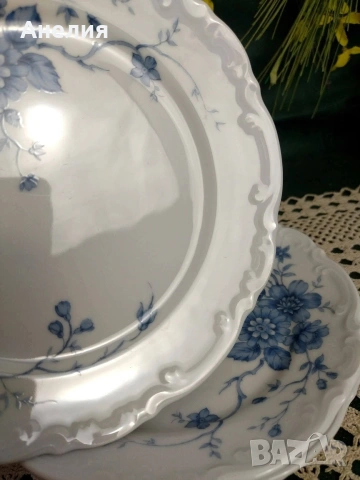 Mittelteich Bavaria нежност в синьо за кафе, снимка 4 - Чаши - 55252647