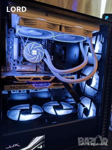Геймърски i7 12700K, RX 6600 XT 8GB, RAM 32GB DDR5, SSD 512GB NVME , снимка 2 - Геймърски - 54620883