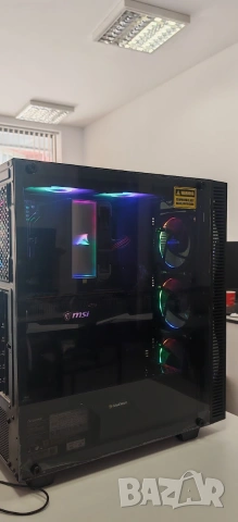 Добро Геймърско РС Ryzen 5 5600X/32GB/1000GB SSD nVme/MSI RX 6700XT 12Gb/Гаранция, снимка 8 - Геймърски - 55235289