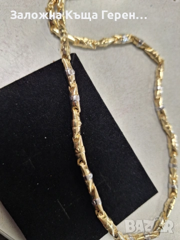 Златен синджир 17,04гр./14, снимка 2 - Колиета, медальони, синджири - 54254334