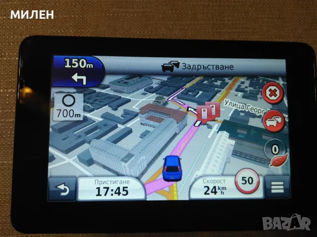 Навигация Гармин, GARMIN nuvi 3590 LMТ, + карта OFRM Geotrade 2026Q2, снимка 11 - Garmin - 53476133