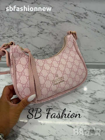 Gucci розова чанта, снимка 3 - Чанти - 55042066