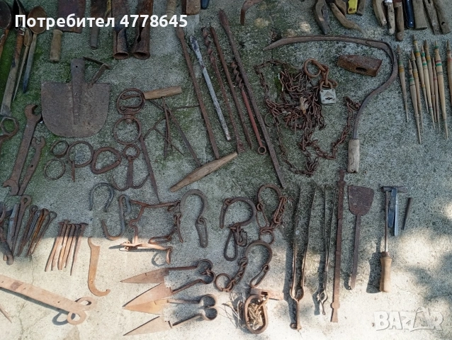 стари ретро, винтиш железни предмети , снимка 5 - Антикварни и старинни предмети - 54601218