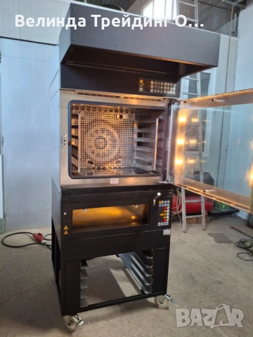 Употребяван конвектомат MIWE backcombi, снимка 4 - Други машини и части - 53957842