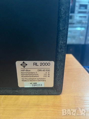 Telefunken RL 2000, снимка 8 - Тонколони - 54172362