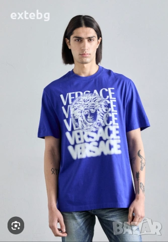 VERSACE нова оригинална тениска XXL, снимка 7 - Тениски - 54393809