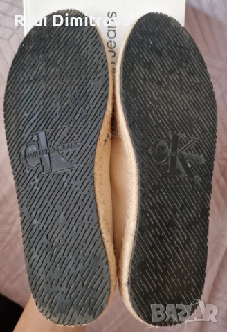 Дамски еспадрили Calvin Klein jeans, снимка 3 - Маратонки - 54816665