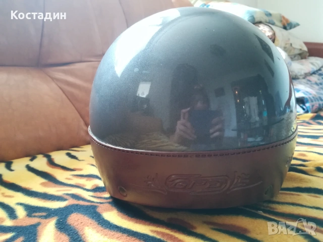 Мото каска GPA Avtentic M 55-56 см, снимка 2 - Аксесоари и консумативи - 55002957
