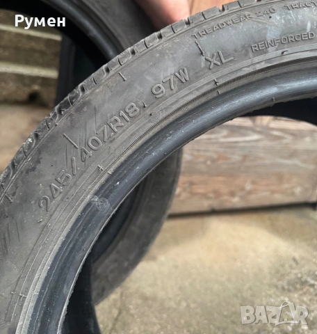 Гуми 245/40/18 NANKANG Noble Sport NS-20 DOT0722, снимка 4 - Гуми и джанти - 55242441