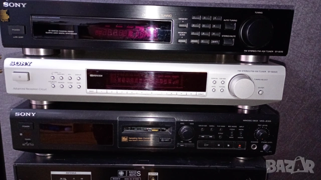 ОБЩА ЦЕНА Sony minidisc тунер мини диск tuner сони минидиск mini disc за ремонт!