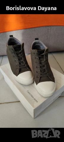 Дамски обувки Calvin Klein jeans , снимка 5 - Кецове - 54229573