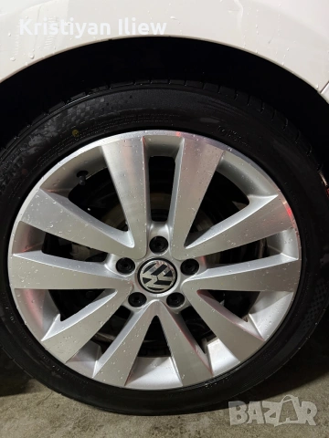 VW ДЖАНТИ С ЛЕТНИ ГУМИ, снимка 3 - Гуми и джанти - 55017538