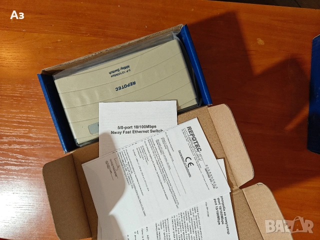 Суич Repotec 10/100mb