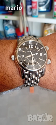 Maurice Lacroix MasterpieceGlobe GMT Alarm , снимка 6 - Мъжки - 54670360