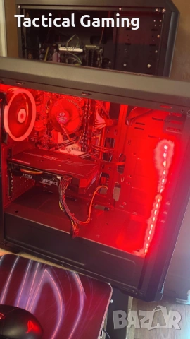 Десктоп Кoмпютър G:Rigs i3, DDR4 16 GB, GTX 1660, SSD 512, HDD 1TB , снимка 2 - Геймърски - 54053703