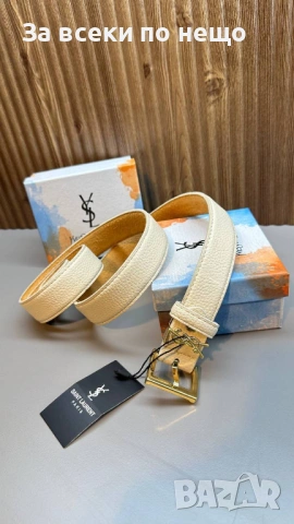 Yves Saint Laurent Колан Естествена Кожа - Различни Цветове Код SK1645, снимка 2 - Колани - 54796889
