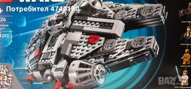 LEGO Star Wars 75426 - Millennium Falcon, 885 части, Smart Play, НОВО, снимка 8 - Конструктори - 54905373