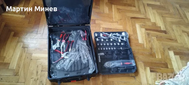 Продавам немски куфар с инструменти Fischer, снимка 4 - Куфари с инструменти - 55407897
