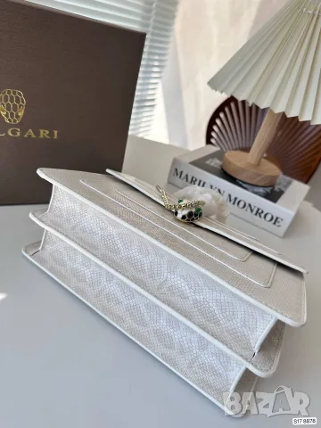 Bvlgari Serpenti Forever – 20 см (White), снимка 4 - Чанти - 55417363