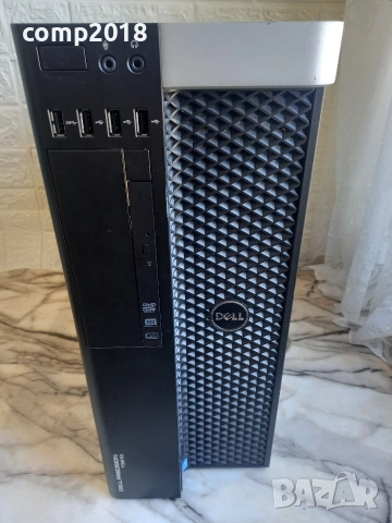 Kомпютър DELL PRECISION T3610 Intel Xeon E5-2680v2 48gb RX 570