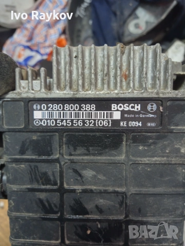 Компютър , ECU , Mercedes-Benz W201 190E 1.8 , 0105455632 , 0280800388 , снимка 3 - Части - 54382635