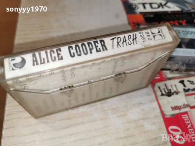 ALICE COOPER UNISON TAPE 1805261912H2E6R, снимка 6 - Аудио касети - 54596327