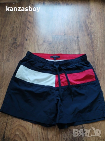 Tommy Hilfiger - мъжки Плувни шорти М КАТО НОВИ, снимка 5 - Спортни дрехи, екипи - 54703654