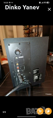 Продавам Logitech X 530, снимка 6 - Аудиосистеми - 54509765