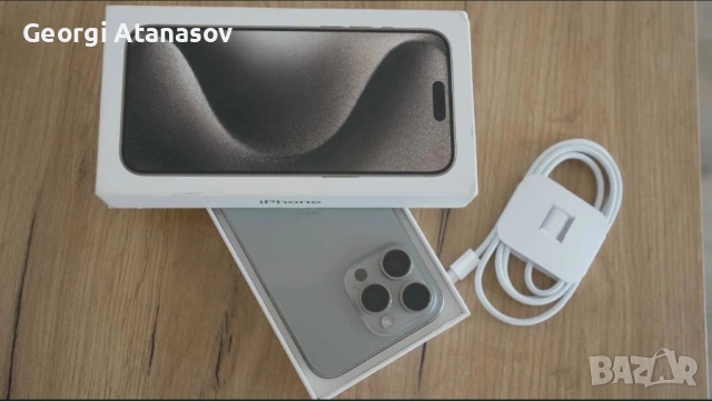 Продавам IPhone 15 pro max 100% battery , снимка 4 - Apple iPhone - 54559669