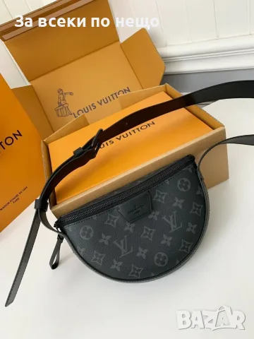 LV / Crossbody / Brown / Мъжка чанта / Колан С Луксозна кутия И Торбичка 24x15x5см Код ch59, снимка 2 - Чанти - 55421209