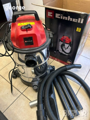 Прахосмукачка за сухо и мокро почистване Einhell TC-VC 1820, снимка 4 - Прахосмукачки - 54341871
