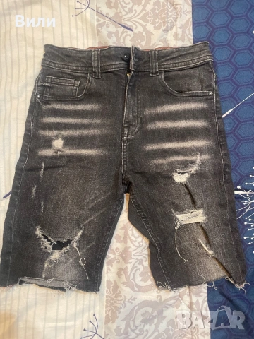 Дънкови къси панталони