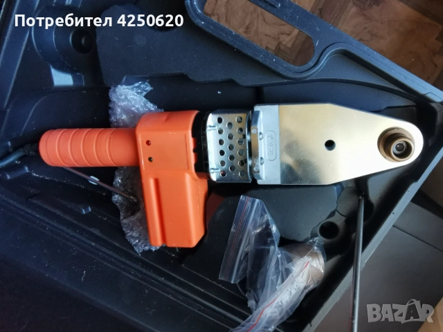ЕЛЕКТРИЧЕСКИ ПОЯЛНИК ЗА РР-ТРЪБИ 800W PREMIUM, снимка 4 - Поялници и запояване - 54411043